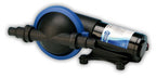 Jabsco 50880-1000 Marine Filter-Less Shower Drain / Bilge Pump, 3.7 Gpm, 3/4 Inch Connections, 12 Volt, 7 Amp,Black