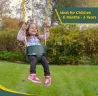 Eastern Jungle Gym Full Bucket Toddler Swing Seat With Coated Swing Chains Pack Of 2