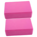 POPETPOP 2pcs Highdensity Yoga Blocks for Flexibility Nonslip Yoga Practice Bricks
