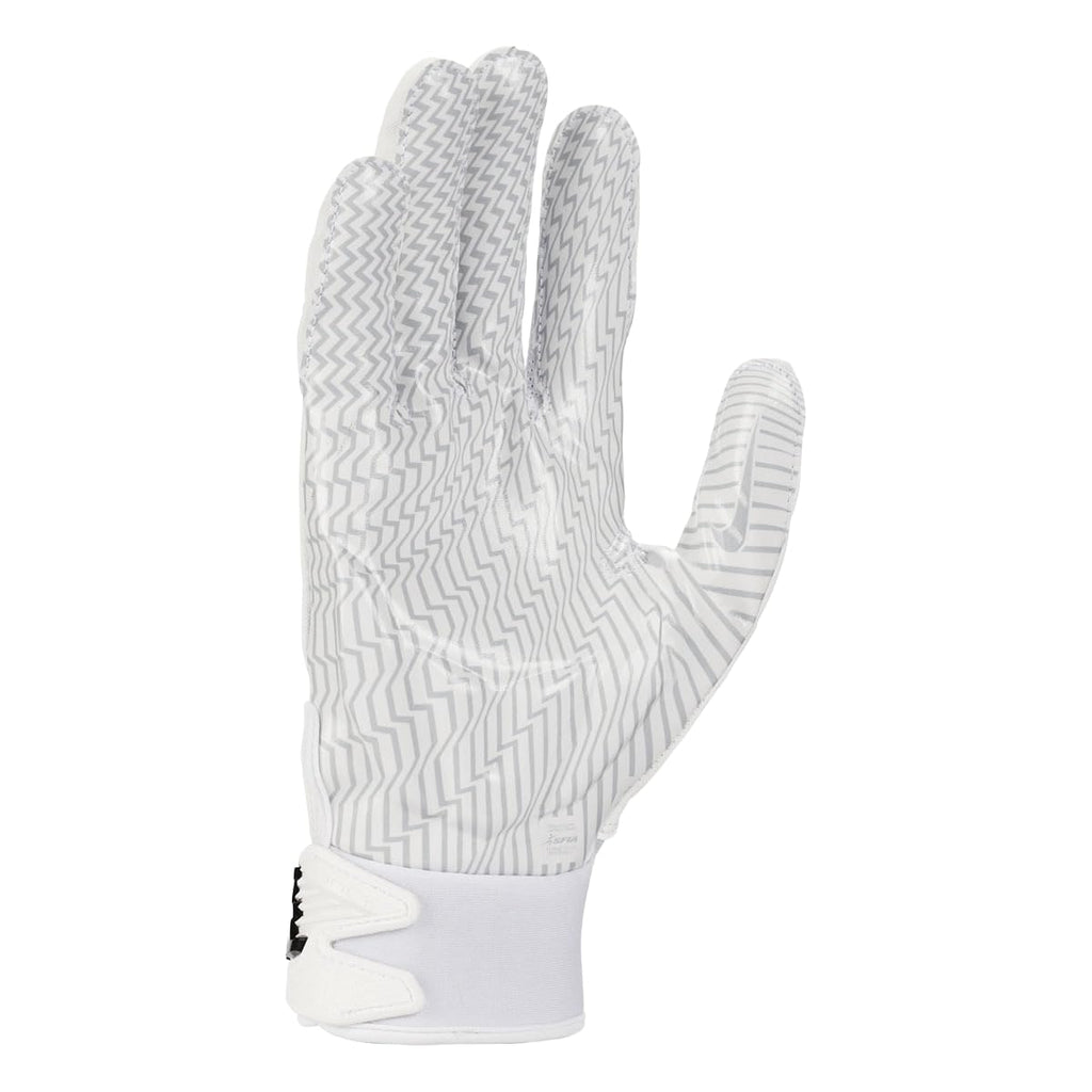 Nike D-Tack 7.0 Lineman Football Gloves White | White | Black, Medium