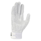 Nike D-Tack 7.0 Lineman Football Gloves White | White | Black, Medium