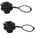OZXNO 2 Pcs Inflatable Boat Air Valve 22mm Plastic Air Valve Caps for Inflatables Towable Tube Plug for Inflatable Raft Boat Kay