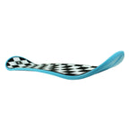 Krown Snowskate 9'' X 32'' Checker Cyan Blue