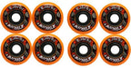 Labeda Asphalt Orange Inline Skate Wheels - 76Mm