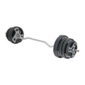 US Weight 60lb Curl Bar Weight Set with Spring Clips - Adjustable Workout Set for Home Gym - Ideal Exercise Equipment for Full-B