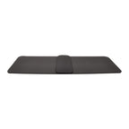 Balancefrom All Purpose 1/2-Inch Extra Thick High Density Anti-Tear Exercise Yoga Mat And Knee Pad With Carrying Strap, Black