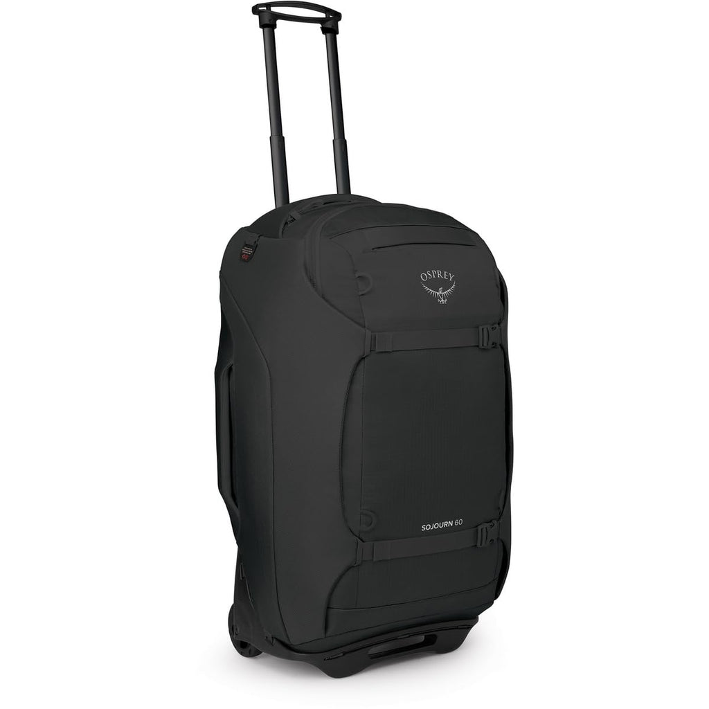 Osprey Sojourn 25/60L Wheeled Travel Backpack with Harness, Black