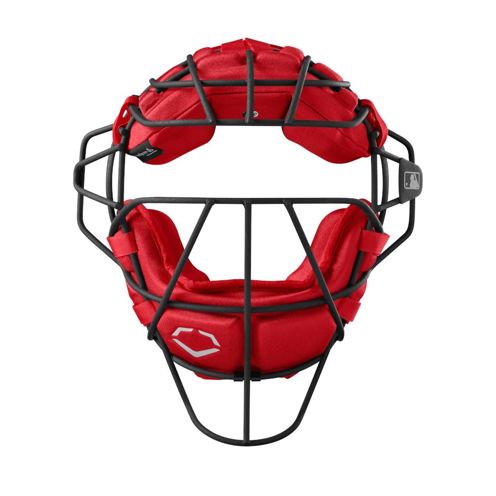 EvoShield Srz CatcherS Facemask - Scarlet, One Size