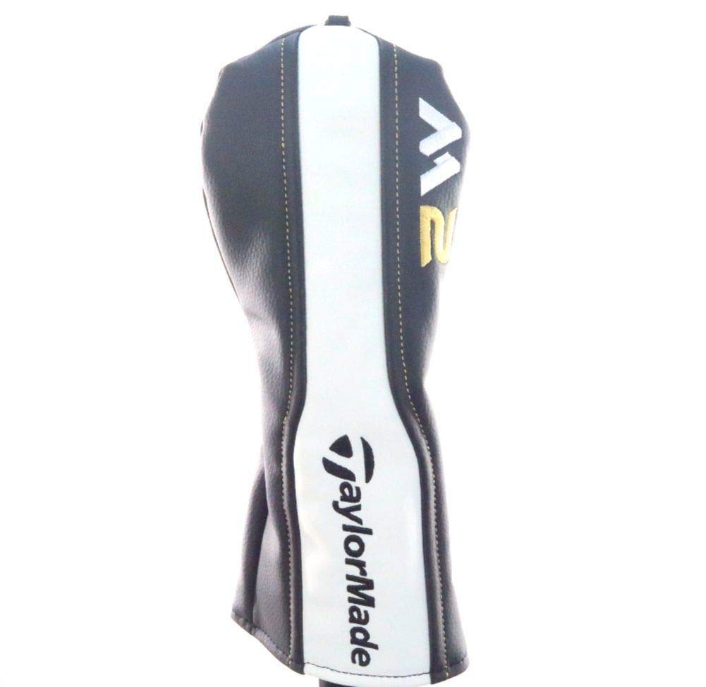 New Taylormade M2 Black/White/Gold Leather Fairway Wood Headcover