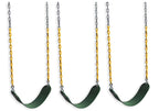 Eastern Jungle Gym Replacement Sling Swing Pack Of 3 With Coated Swing Chains