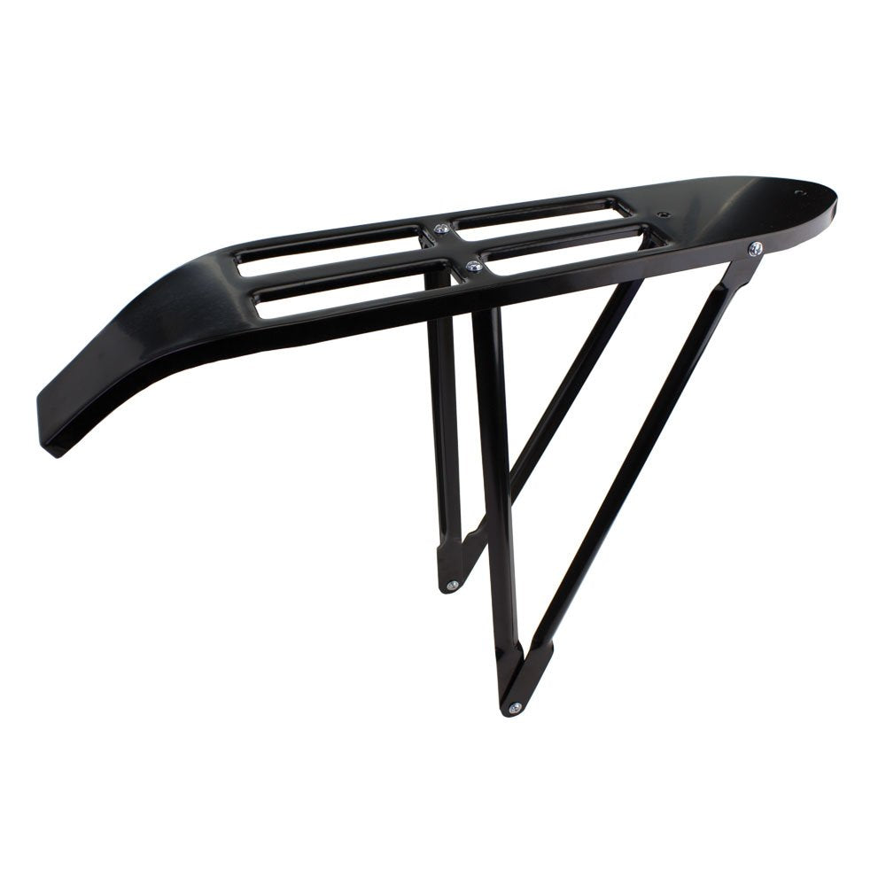 Vintage Steel 26 Cruiser Bike Rear Rack, 5in W x 23in L, (Black)