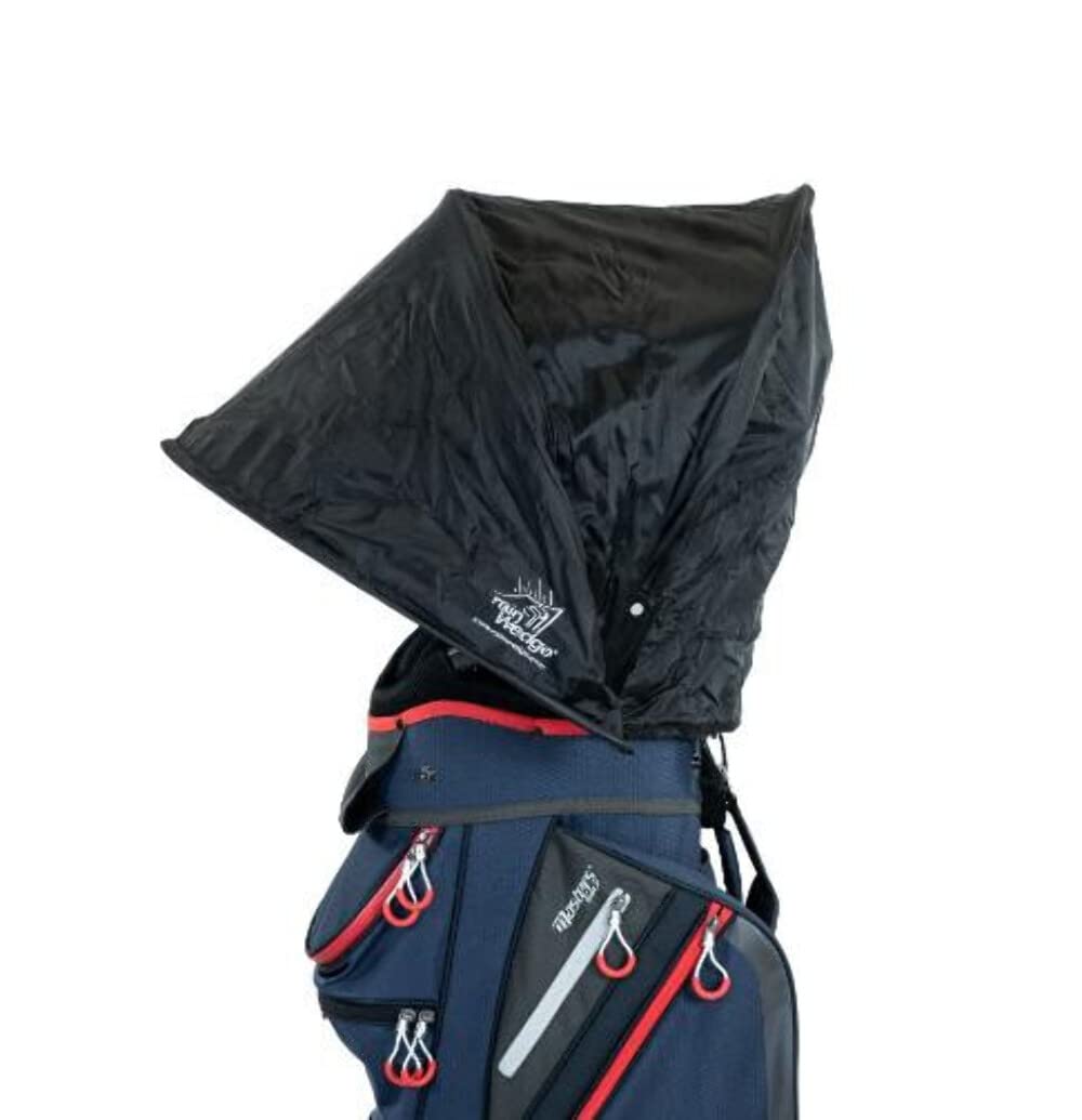 Rain Wedge Easy Access Golf Bag Rain Hood/Cover,Black