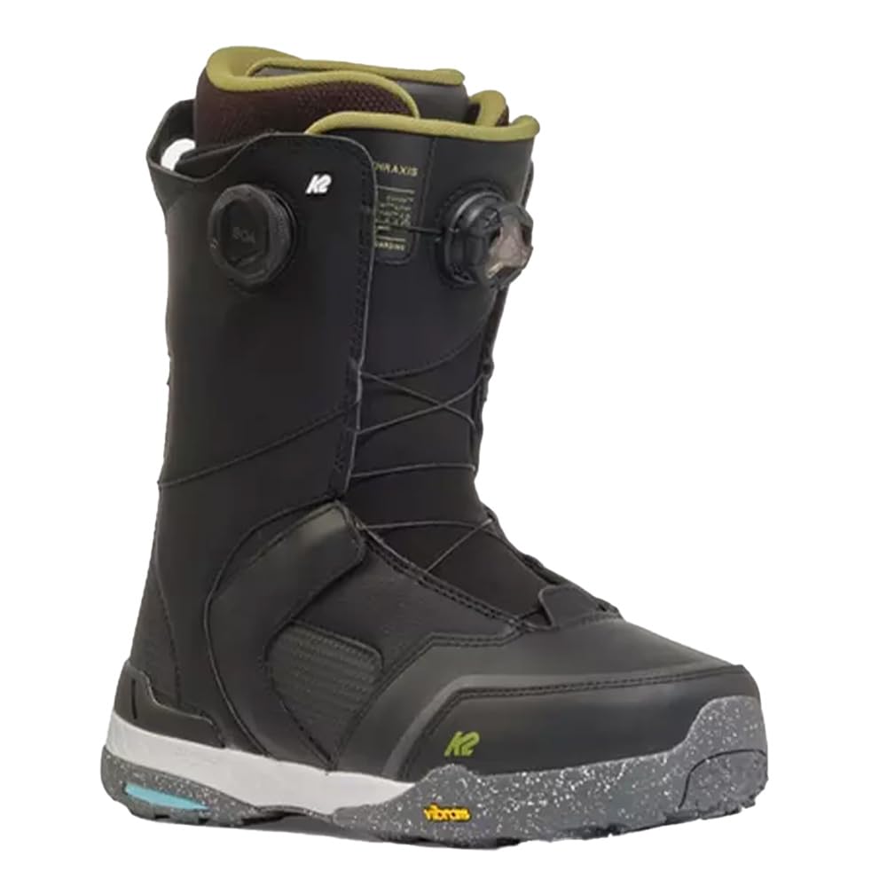 K2 Thraxis Mens Snowboard Boots, Black, 13