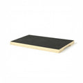 MERISHOPP Sleek Workout Board Textured Squat Platform Flat Compact for Home Workouts, Squats, Pedal