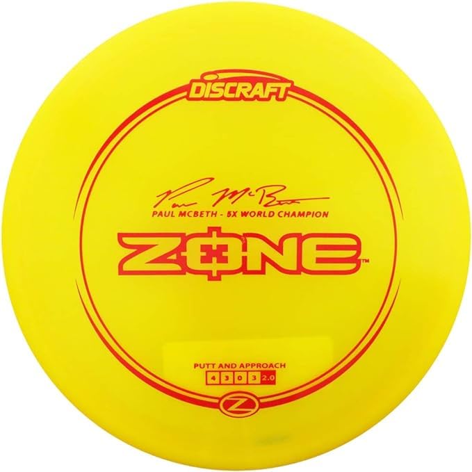 Discraft Elite Z Zone [Paul Mcbeth 5X] Putter Golf Disc 170-172G