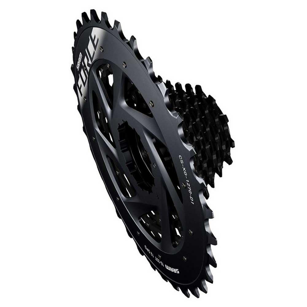 Sram Force Axs Xg-1270 Cassette - 12-Speed, 10-36T, Silver, For Xdr Driver Body, D1