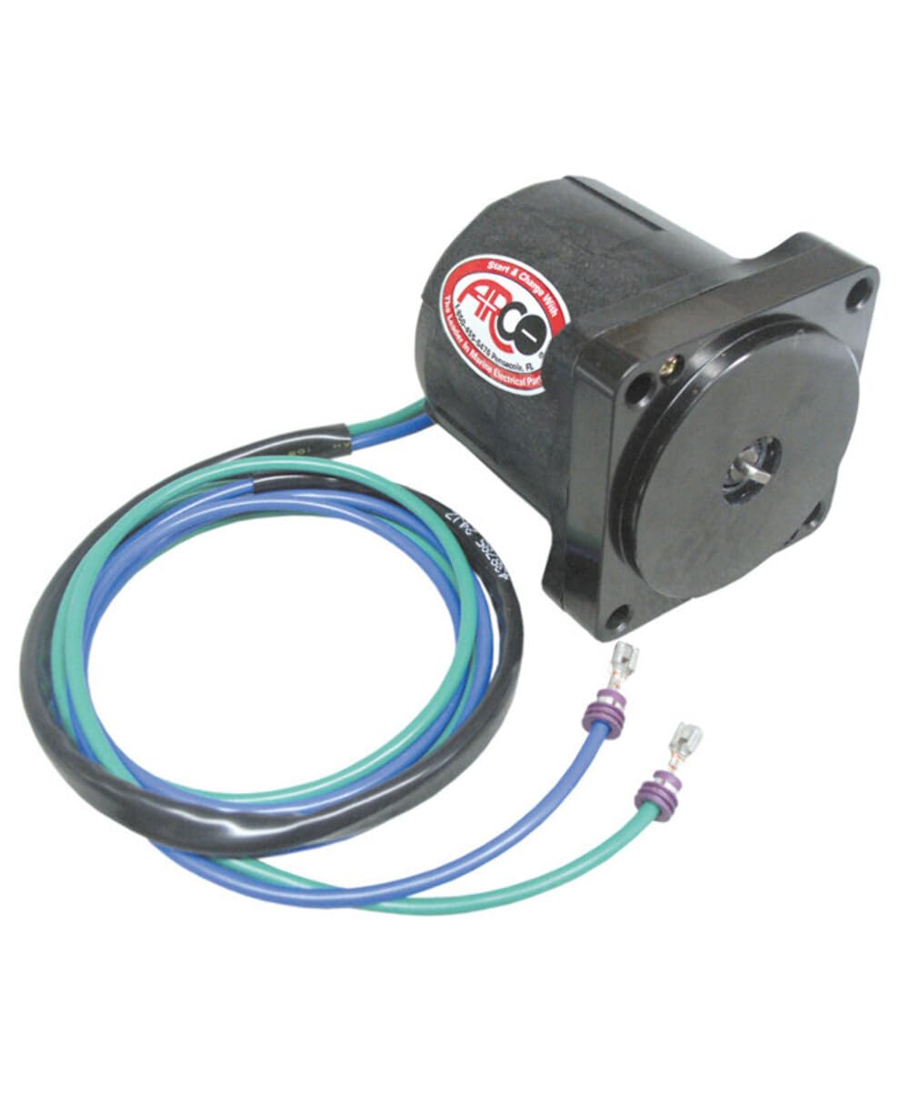 Arco Starting & Charging 6238 Tilt Trim Motor For Brp-Omc 75-250 Hp Ffi Outboards (1998+), 4-Bolt Mount