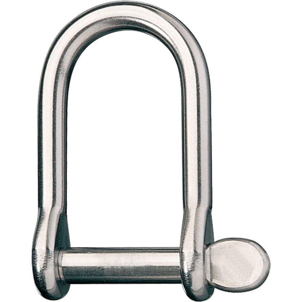 Ronstan Wide Dee Shackle - 3/16'' Pin - 1-3/32''L X 25/32'' W