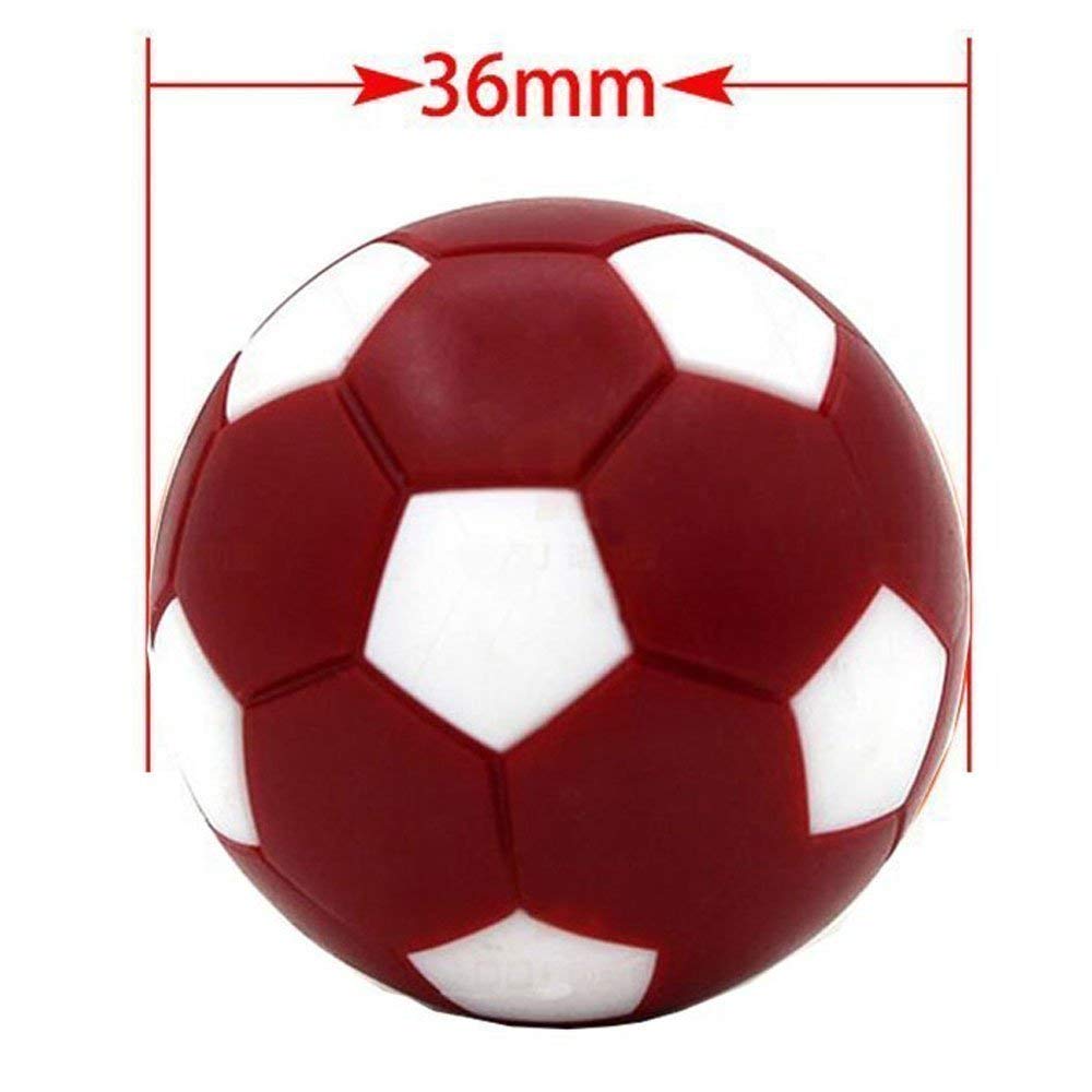Qtimal 14 Pack Table Soccer Foosballs Replacement Balls, Multicolor 36Mm (1.42'') Official Foosball Tabletop Game Ball, Foosball