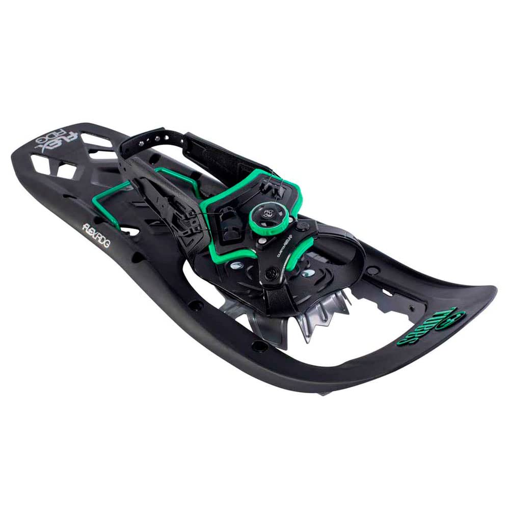Tubbs Mens Flex RDG Day Hiking Snowshoes, Black/Green (X180102001240)