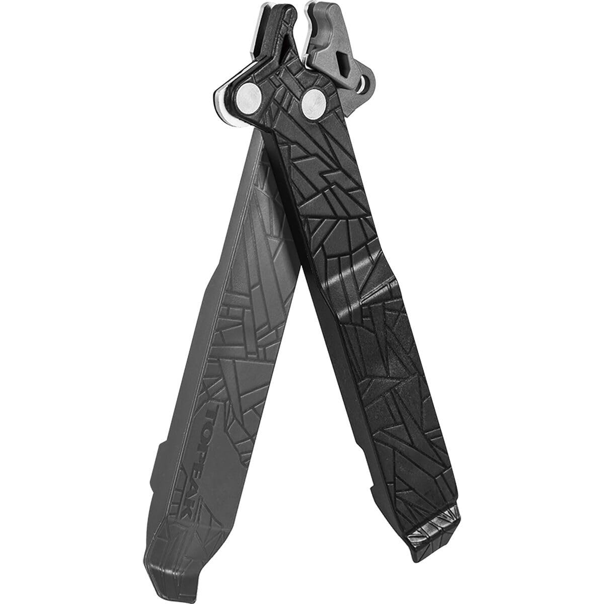 Topeak Power Lever X - 5-in-1 Master Link Pliers & Tire Levers with Chain Hook, Presta Core Tool & Storage Compartment - Hardene
