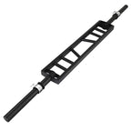 Yes4All Multi Grip Barbell - Swiss Bar, American Bar With 2 Collars, Fits Olympic Weight Plates - Commercial And Home Gym & Supp