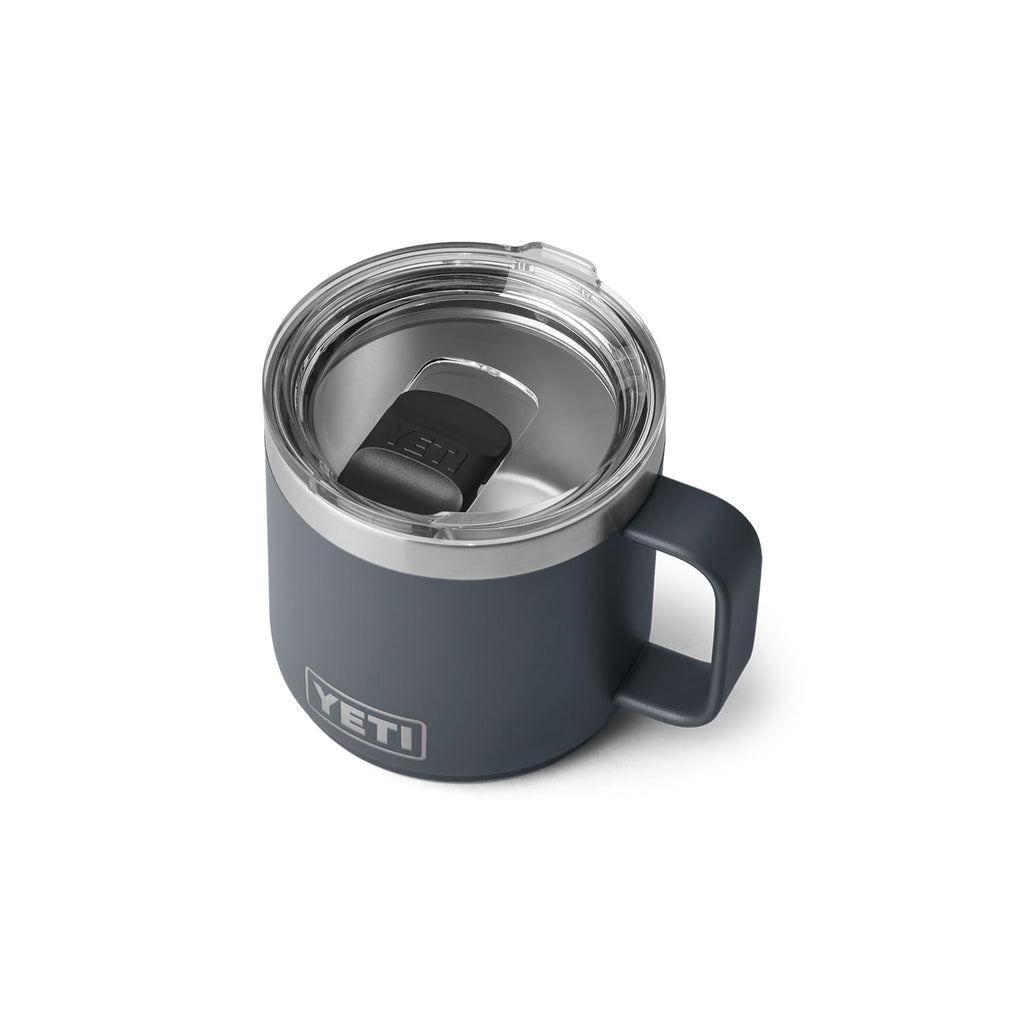 Yeti Rambler 14 Oz Stackable Mug, Vacuum Insulated, Stainless Steel With Magslider Lid, Charcoal