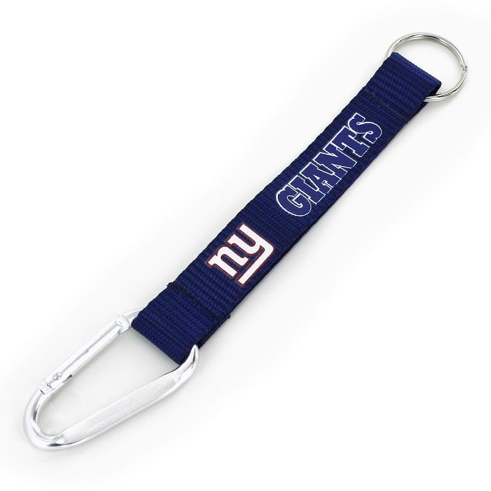 NFL New York Giants Carabiner Lanyard Keychain