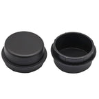 Panglong Golf Cart 2Pcs Front Hub Dust Cap Cover-Plastic Fits Club Car 2003-Up Ds, 2004-Up Precedent And 2018-Up Tempo Golf Cart