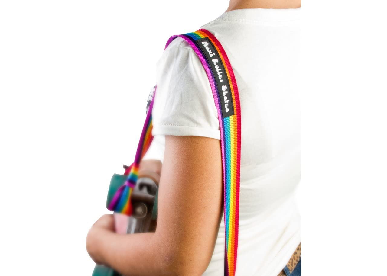 Moxi Skates - Roller Skate Leash - Fashionable Transport Strap for Skates | Rainbow