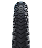 Schwalbe Marathon Mondial Tyre, Black/Reflective, V-Guard Folding, 28X2.25 (57-622)