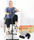 Pedal Exerciser Bike Hand Arm Leg And Knee Peddler Adjustable Fitness Equipment For Seniors, Elderly Home Pedal Exercise Bike Fo