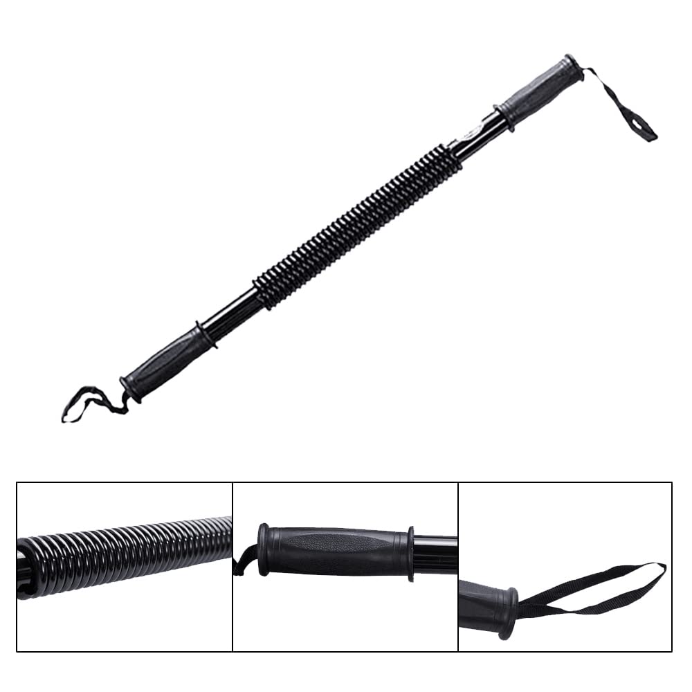 Boshen 110Lbs Power Twister Bar For Arm Upper Body Strength Training Workout Heavy Duty Arm Builder (110Lbs)