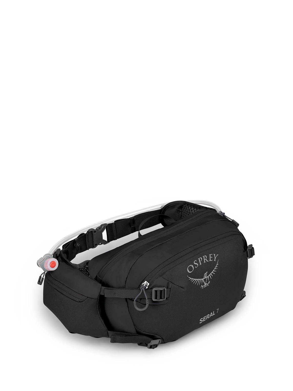 Osprey Seral 7L Biking Waist Pack with Hydraulics Reservoir for Men and Women, Black