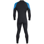 Henderson 3Mm Thermoprene Pro Men? Front Zip Jumpsuit, Black/Blue, L