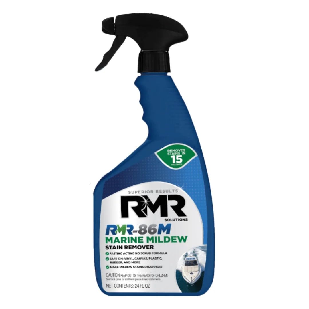 Rmr-86M Marine Stain Remover, Professional-Strength Mold Stain & Mildew Stain Eliminating Cleaning Spray For Boats & Marine Surf