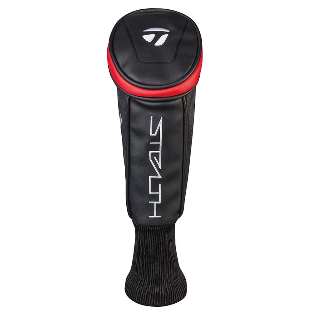 Taylormade New Golf Stealth Black/Red Hybrid/Rescue Headcover