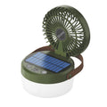 Homehop Rechargeable Camping Hanging Fan Light Waterproof Led Tent With Usb Cable, 4 Modes Camping Lantern Lamp For Hiking, Emer