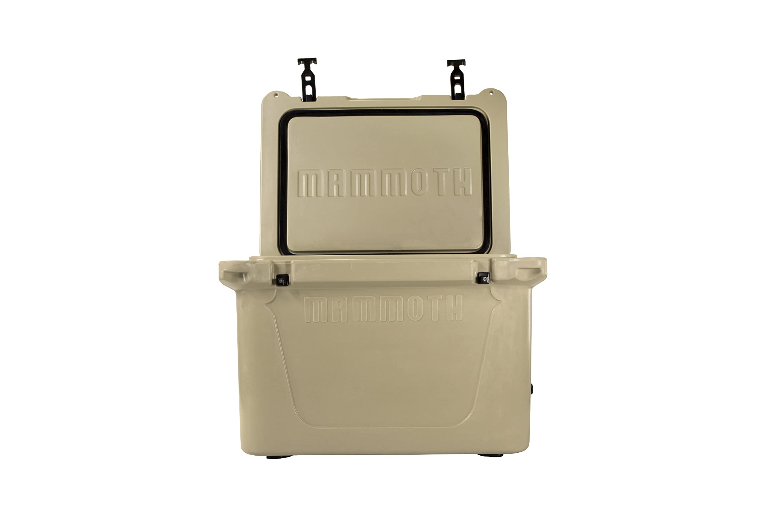 Mammoth Ranger 25 Cooler, Insulated Hard Ice Chest With 25 Quart Capacity, Holds 30 Cans, Great For Boat, Camping, Tan
