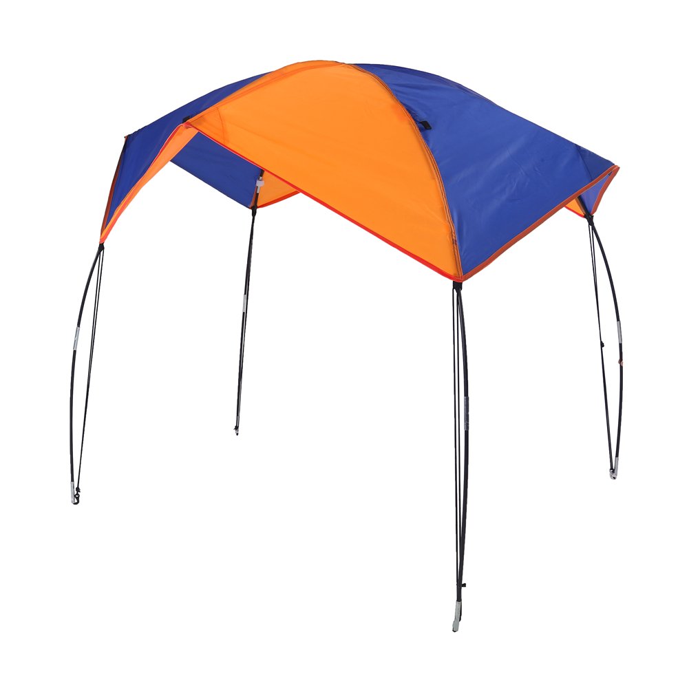 Fishing Sun Shade, 2-4 Persons Boat Sun Shelter Sailboat Awning Cover Fishing Canopy Tent Sun Shade (4 Persons(Suitable Replacem