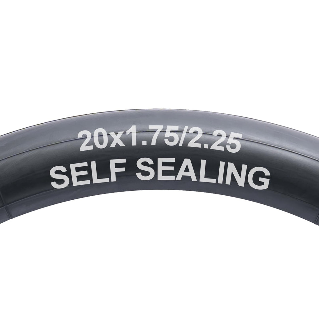 2 Pack 20'' Self Sealing Bike Tubes 20X1.75/2.125 Av Valve Super Automatic Repair, Self-Sealing, Puncture Resistant Compatible W