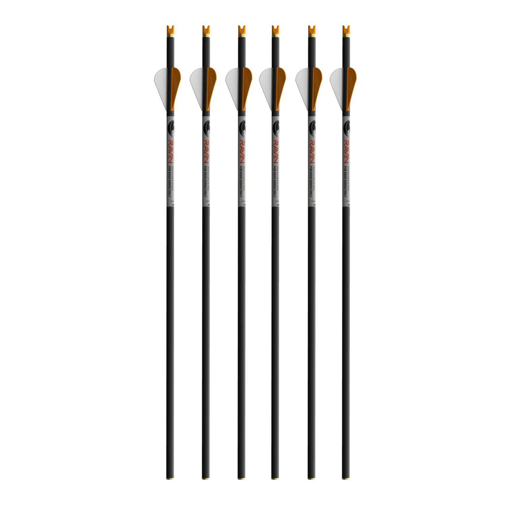 Ravin R500 Series Arrows .001 6 Pk., Black