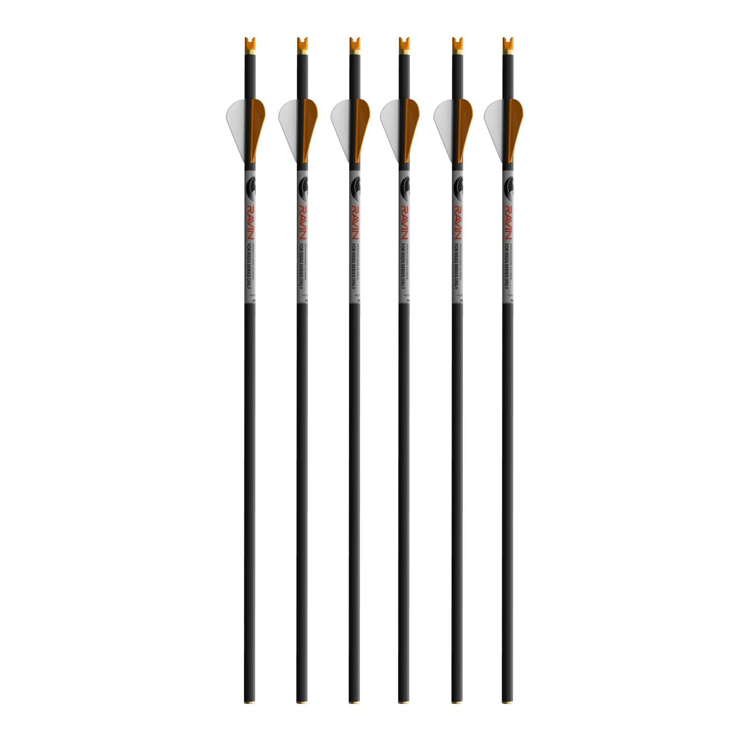 Ravin R500 Series Arrows .001 6 Pk., Black