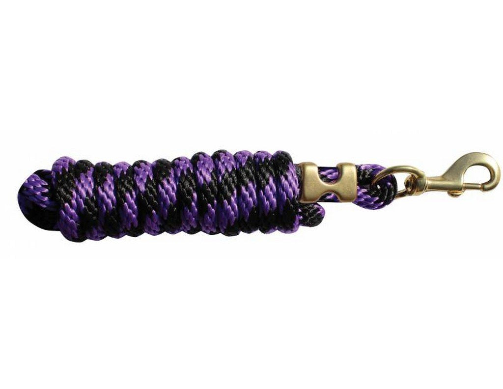 Professional's Choice Professional's 10ft Poly Lead Rope Bla/Pur N/A
