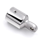 Acelane 2 Pcs Bimini Top Cap External Eye End Boat Fittings Stainless Steel Marine Hardware, Fits 7/8 Inches Od Round Tubing (Up