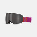 Giro Contour RS Ski Goggles - Snowboard Goggles for Men & Women - Pink Topo Strap with VIVID Smoke/VIVID Infrared Lenses