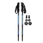 Fizan Compact 3 Trekking Poles - 5.6 oz Ultralight, Backpacking, Thru Hiking Poles, Adjustable, Collapsible, Customized Fit, EVA