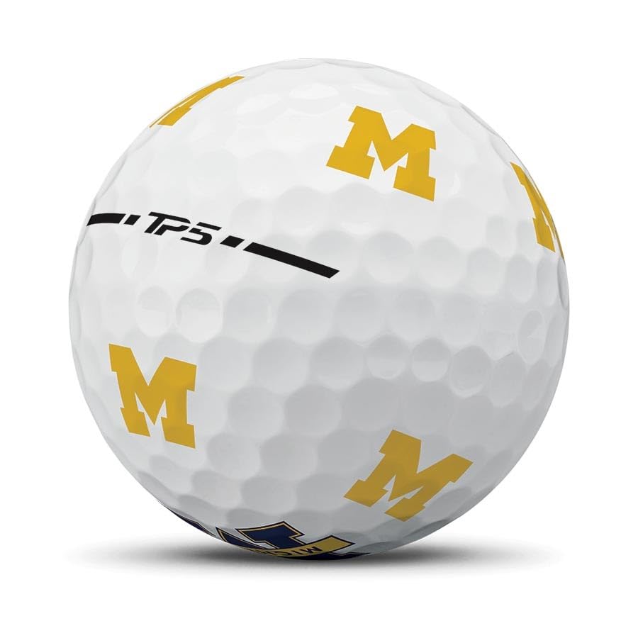 TaylorMade Golf 2024 TP5 PIX Michigan ONE Dozen Golf Balls