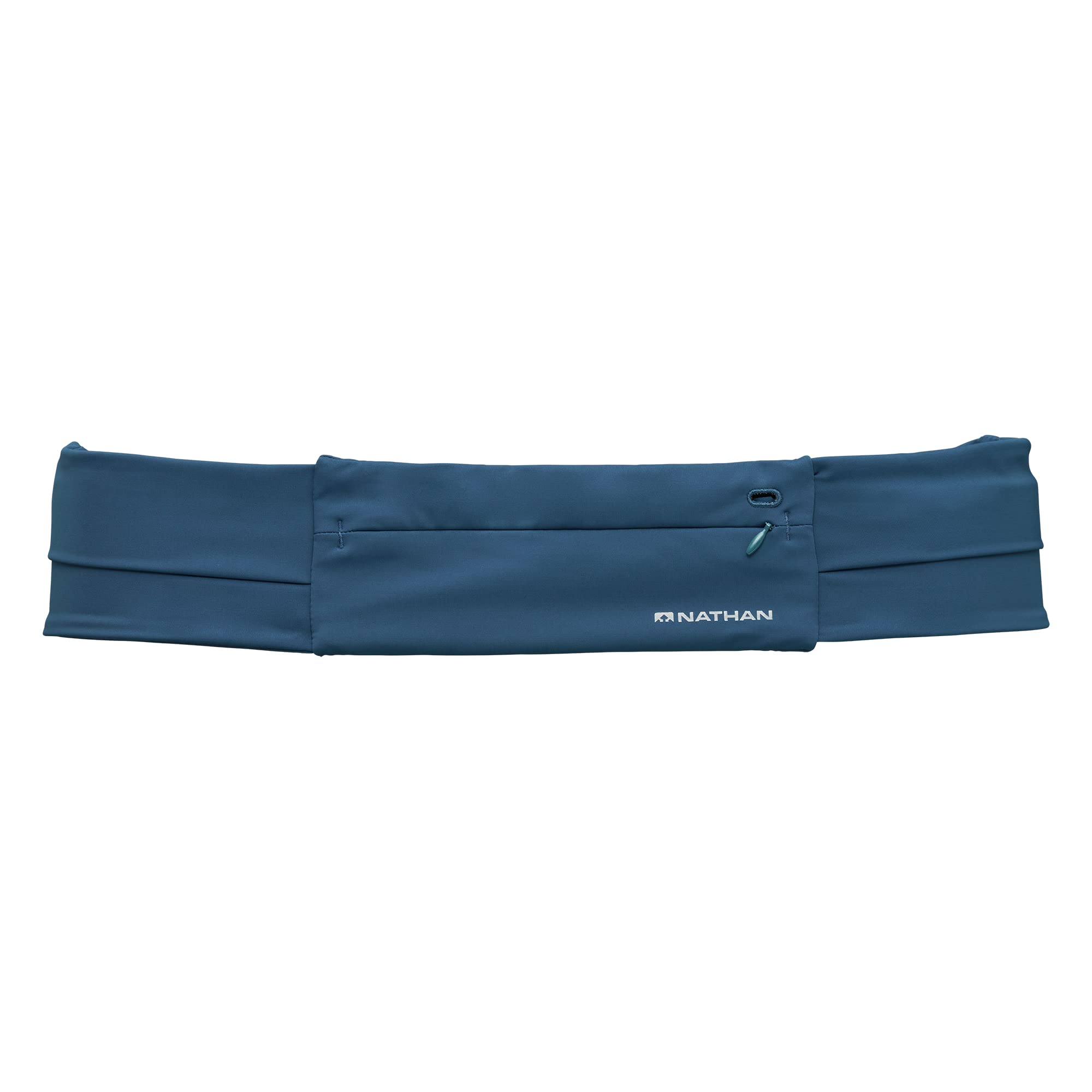 Nathan Running Belt Adjustable Fit Zipster, Zippered, Weather-Resistant Pocket & Two Quick-Stash Pockets for Running Gear, Runni