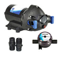 Jabsco Par-Max Shower Drain/General Purpose Pump - 3.5Gpm-25Psi-12Vdc W/Strainer